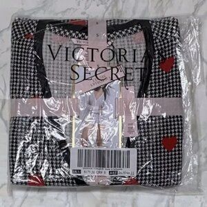 Victoria's Secret Thermal Short PJ Set Pajama shorts Henley Top NWT XS